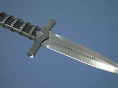 Dagger Free low-poly 3D model purchase