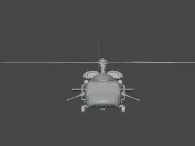 UH60 Black Hawk Free 3D model