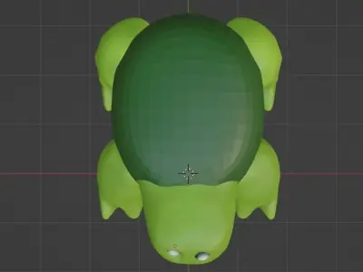 free turtle model Free 3D model