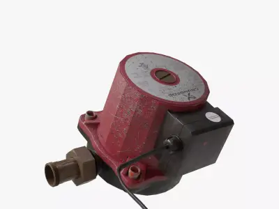 Circulation pump 3D model