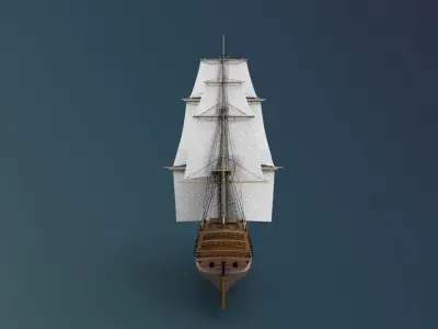 HMS Victory 3D model buy