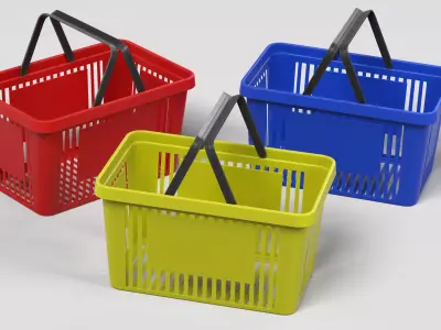 -Shopping Basket V2- 3D model