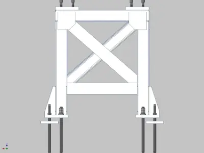 26377-ROBOT BASE BX200L-1000 3D model