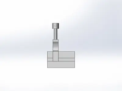 York assembly or v block 3D model