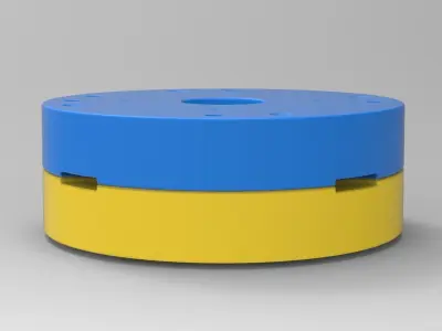Mold for diecast Super Swamper Cobalt MT Tire Scale 1 to 10 3D print model