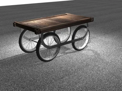 Hawker Cart 3D model