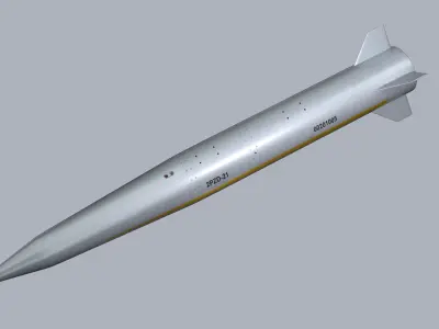 ALBM 2PZD-21 Missile 3D model