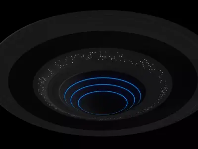 Saucer Concept 8 Free 3D model