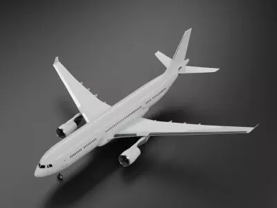 Airbus A330-300 3D model buy
