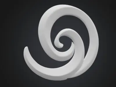 Scifi Object Shape Model 2 3D model