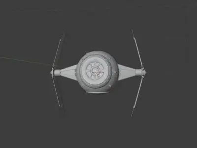Star destroyer Free low-poly 3D model