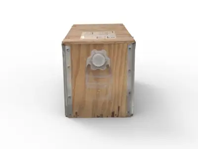 Spindle Box Low-poly 3D model