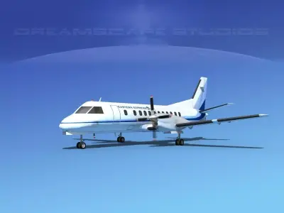SAAB SF340 Eastern Express 3D model