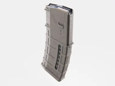 MAGPUL AR-15 PMAG Gen 3 30rd - High-poly 3D model