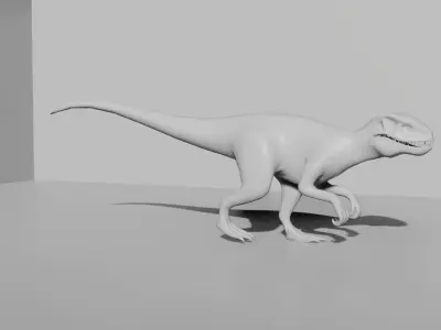 Raptor Animation 3D model