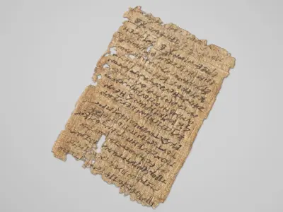 Antique Papyrus 3D model