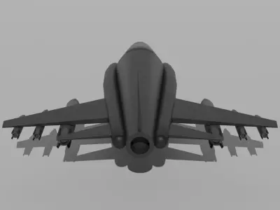 Aircraft - Low Poly Low-poly 3D model