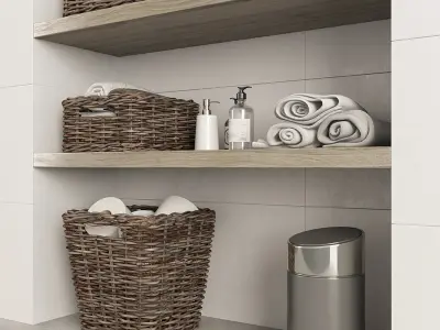 Bathroom Decor 3D model get