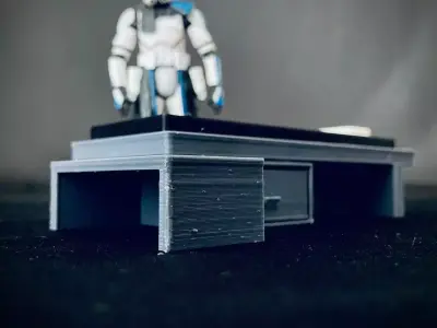 Sci Fi Sleeping Bed 3D print model