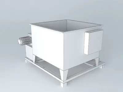 Vertical Briquette Press, Series TH Free 3D model