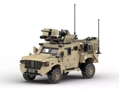 MocBricks3D - Lego Oshkosh L-ATV 3D print model