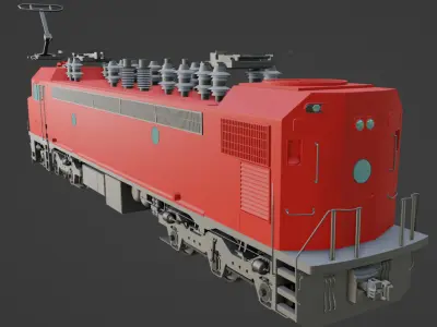 GMD-GF6C Electric Locomotive 3D print model