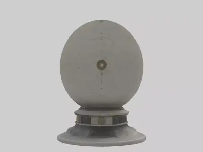 Time Travel Device Mo 1 Low-poly 3D model