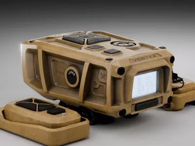 Rangefinder Vortex Impact 4000 Rail Low-poly 3D model