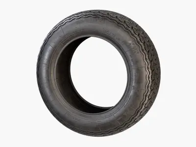 Michelin XWX Classic Car Tyre 3D model