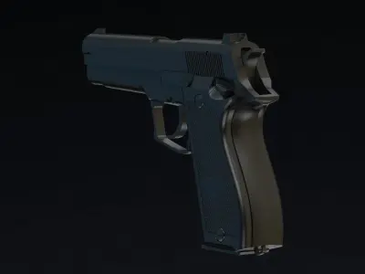 Daewoo K5 Low Poly Low-poly 3D model