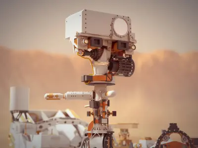 Perseverance Mars Rover 3D model purchase
