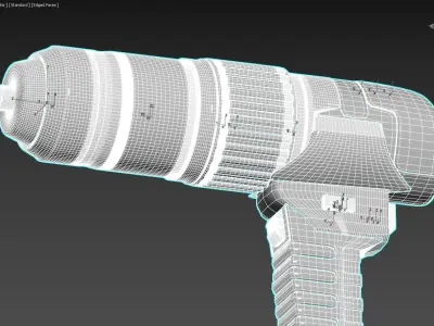 drill hammer 3D model