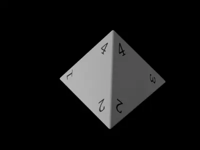 DnD dice 3D print model