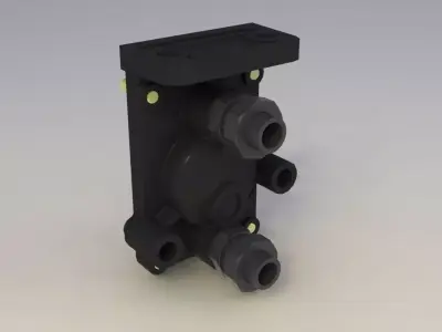 Pressure transmiter Carrier Knorr Bremse I22995 Free 3D model