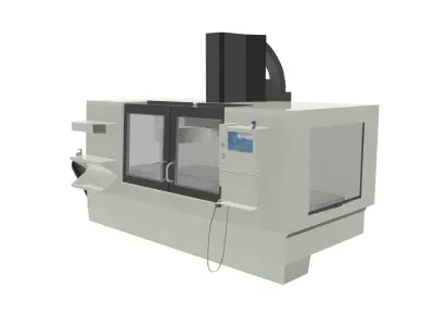 Milling Mashine 3D model