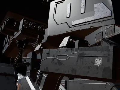 Metal Gear Rex  Stealth Model 3D model