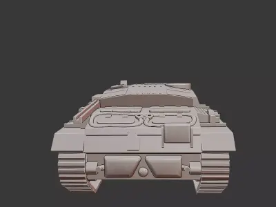 StuG IV Tank 3D Printable  3D print model