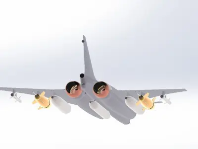Military Plane 3D model