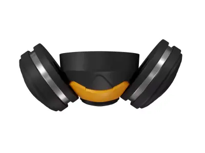 gas mask 3D model buy