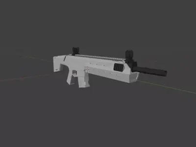 ar 15 weapon Free 3D model