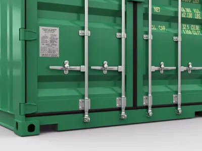Shipping Container TITAN 3D model