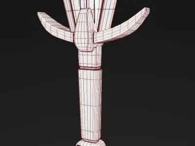 Balanced Sword Free low-poly 3D model