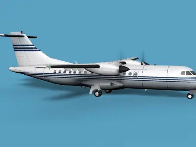 ATR  ATR-42-500 Corporate 3 3D model