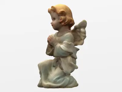 Baby Angel statuette 3D scan 3D model