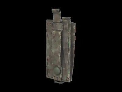 shotgun shell pouch 02 3D model
