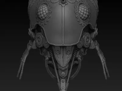 Steampunk  Fish 3D model purchase