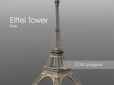 Eiffel Tower - Tour Eiffel 3D model