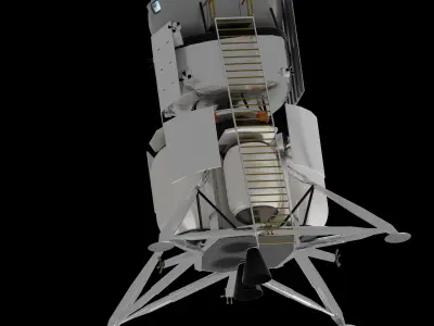 National Team Integrated Lander Vehicle 3D model