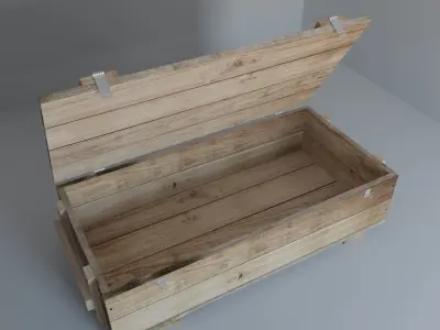 Military Box 3D model