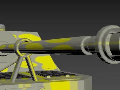 Ferdinand tank 3D model